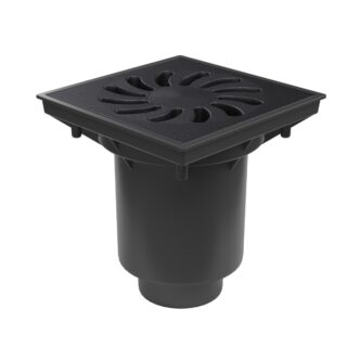 Straßenablauf 328 – D110 Gusseisenrost