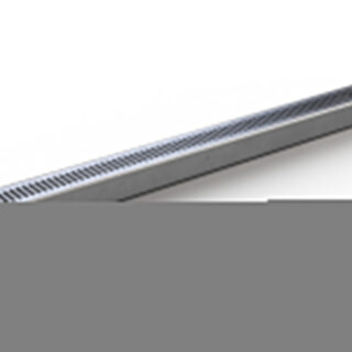 Außenrinne CH 1000 – D110 mit Stahlrost verzinkt