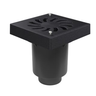 Straßenablauf M 328 z – Gusseisenrost mit Sicherheitsschrauben